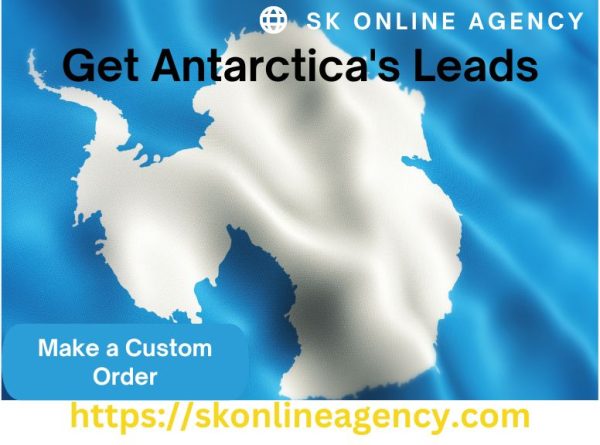 We are Lead Generation Specialists. Our sellers and we collect targeted leads for our customer who places a custom order. In this product everyone will get any kind of 100% verified leads in Antarctica, When they make us a custom order.