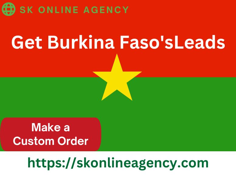 Find your targeted leads in Burkina Faso Country