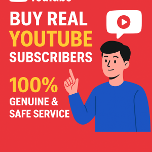 Buy Real YouTube Subscribers – 100% Genuine & Safe Service | SK Online Agency