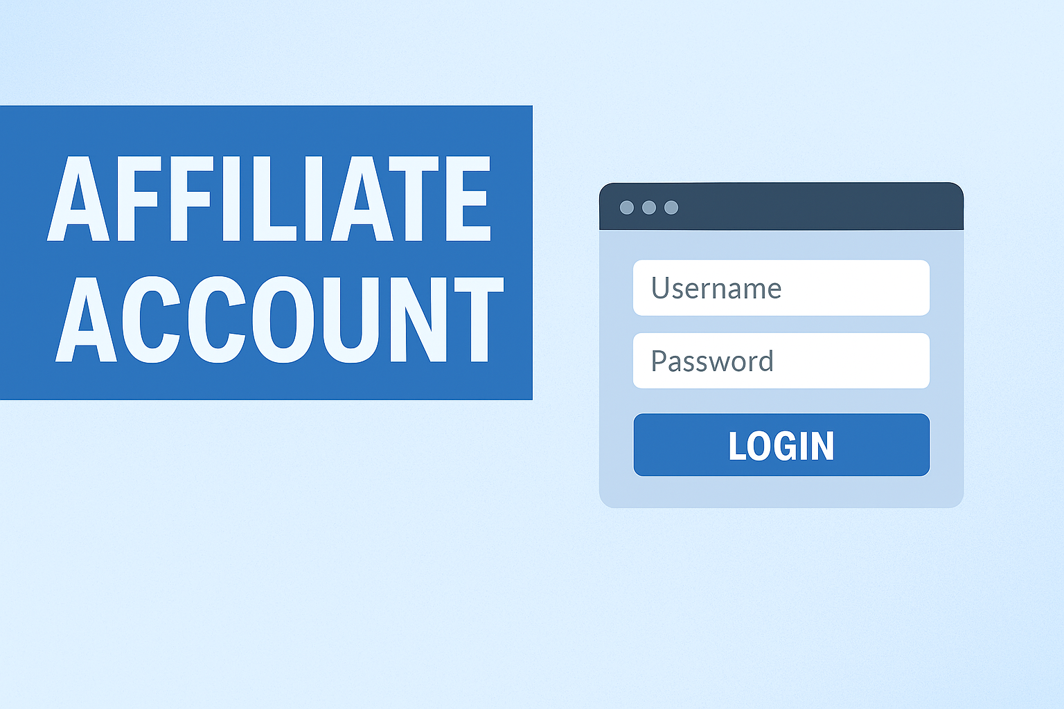 Login Your Affiliate Account