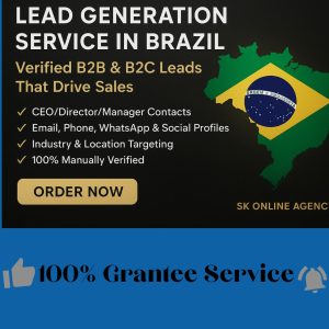 Lead Generation Service in Brazil – Verified B2B & B2C Leads That Drive Sales