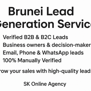Brunei Lead Generation Service – High-Quality B2B & B2C Leads